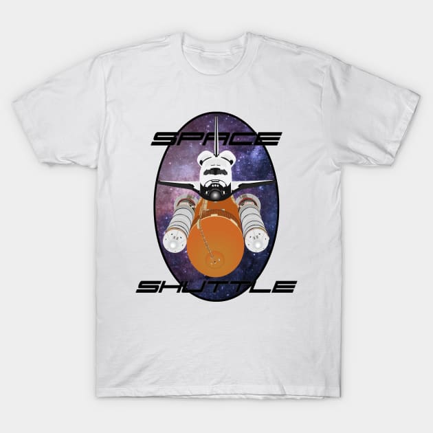 the space shuttle T-Shirt by wet_chicken_lip